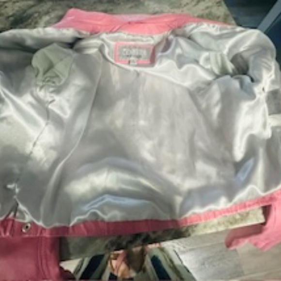 Vintage Wilsons Leather Pink Jacket (S) - Picture 15 of 16